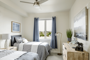 Bedroom Ceiling Fan at Harbor Heights 55+ Community, Washington, 98501